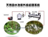 天然戲水池紫外線處理系統